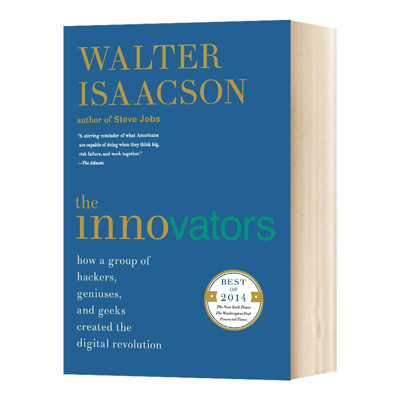 创新者 一群技术狂人和鬼才程序员如何改变世界The Innovators  英文原版 Walter Isaacson 英文版进口原版英语书籍