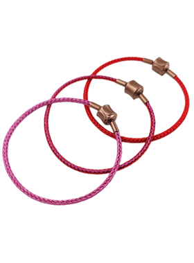 2.2mm超细手绳情侣红色