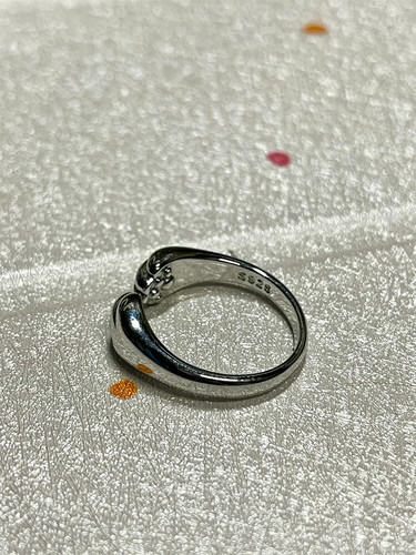 zoozmini通勤猫爪戒指女S925银流浪猫周边踩奶开口留脚印食指戒潮 - 图1