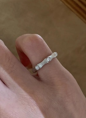 小众精致高级感食指戒百搭指环