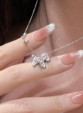 小马项链女高级生肖马简约吊坠