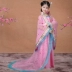 Trẻ em chaise longue trang phục đuôi cô gái Tang triều Công chúa Hanfu váy Niangniang cổ tích trang phục khiêu vũ COS - Trang phục kinh doanh quần áo trẻ em Trang phục