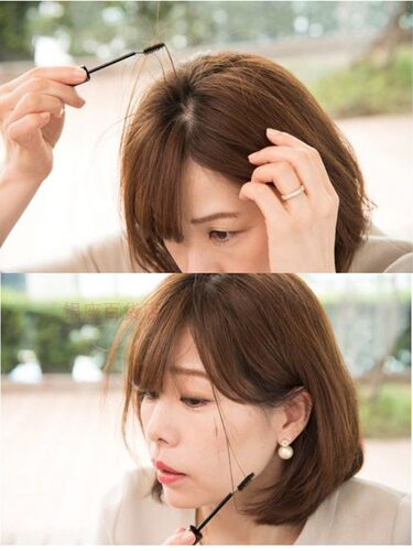 日本原装进口花王Blaune白发遮盖眉笔补染发根鬓角不伤发临时男女 - 图1
