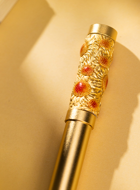 朱炳仁铜一举夺魁笔文房四宝书法国画签字笔高档摆件书桌日常送礼