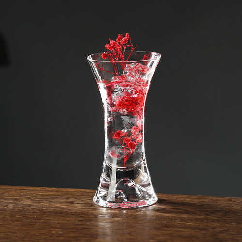 收腰观山玻璃杯冷萃茶杯冷泡茶杯子咖啡冷饮料饮品杯特调鸡尾酒杯 - 图1