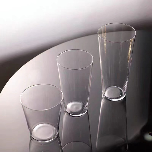 日式薄底水晶玻璃古典杯超薄质感威士忌杯冰球杯柯林杯鸡尾酒杯 - 图2