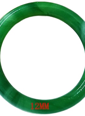 南岳工艺圆形深绿色款仿玉手镯