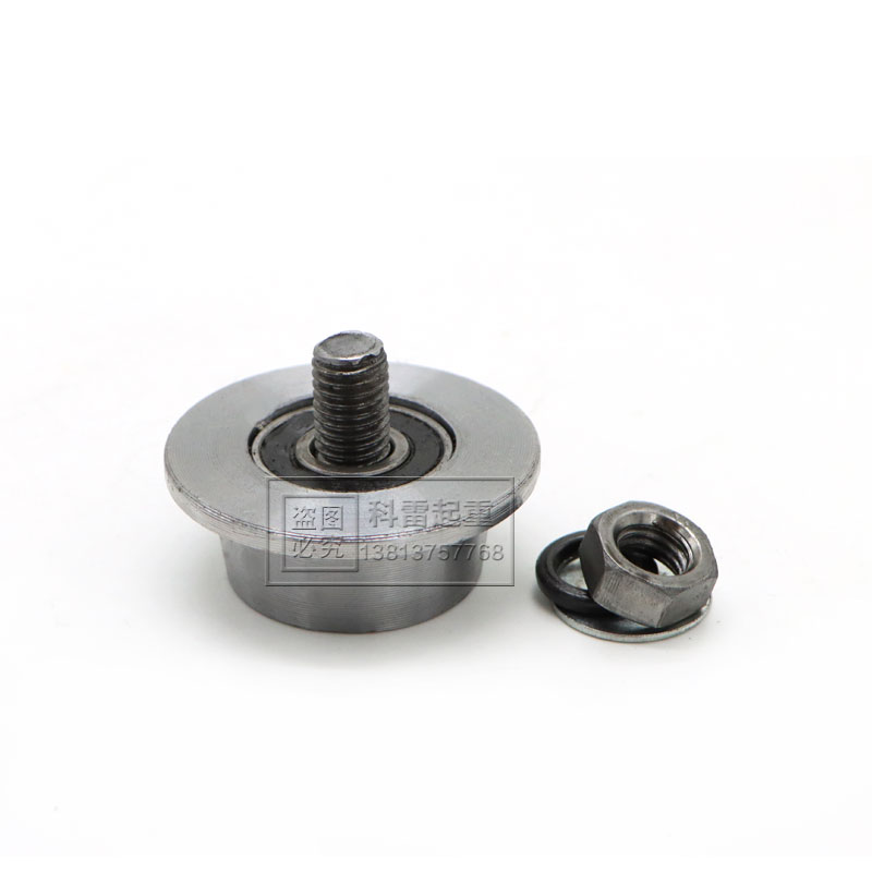 起重机行车10号工字钢电缆滑车轮 CH型无锡拖缆滑车钢轮/铁轮 - 图2