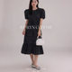 Korean version Spring new floral long women's dress 2285 Fashionable and refreshing women's dress