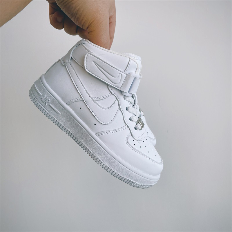空军一号儿童小白鞋真皮高帮板鞋aj大男童鞋子秋冬加绒女童运动鞋,淘宝优惠券,粉丝福利购,淘宝优惠卷