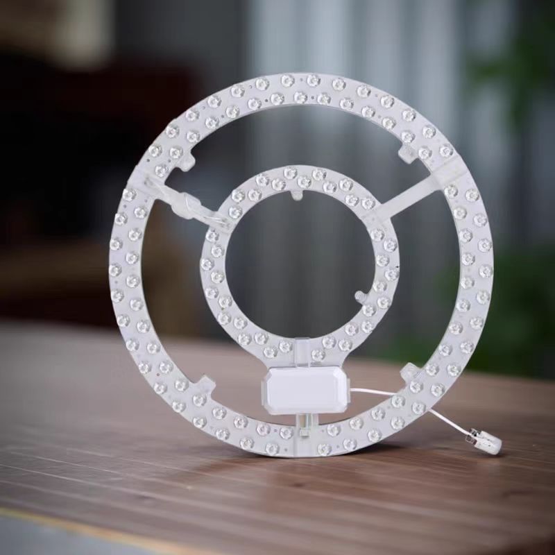Fan lamp LED wick round lamp panel lamp piece