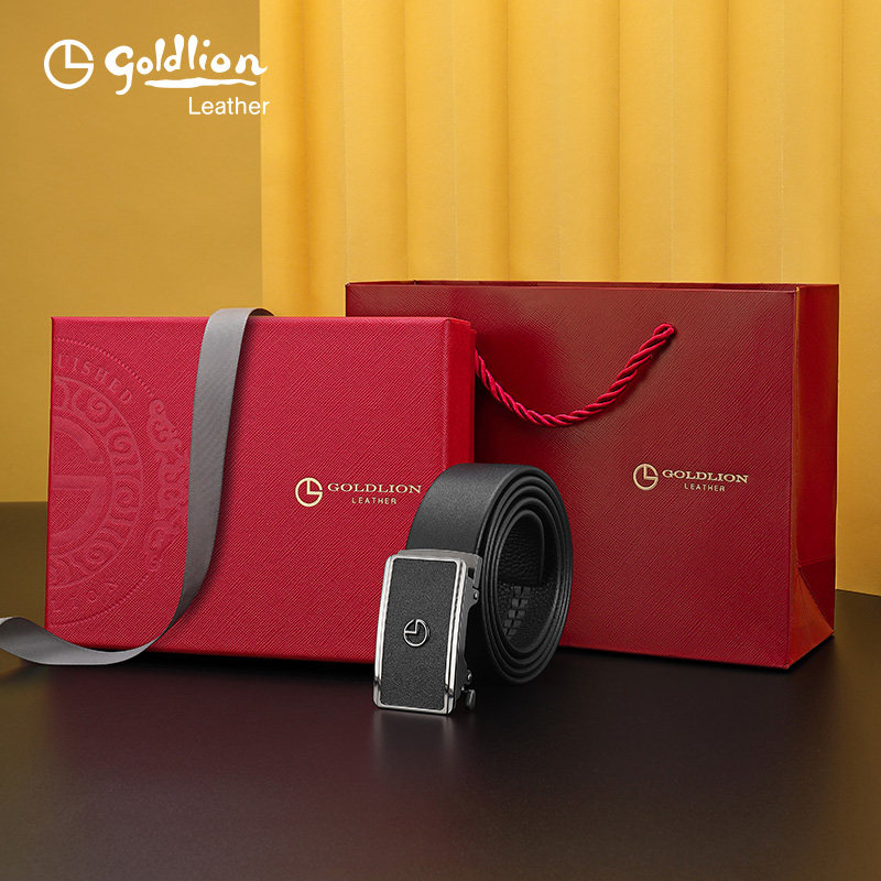 【不锈钢】金利来皮带男真皮腰带自动扣商务腰封头层牛皮裤带,淘宝优惠券,粉丝福利购,淘宝优惠卷