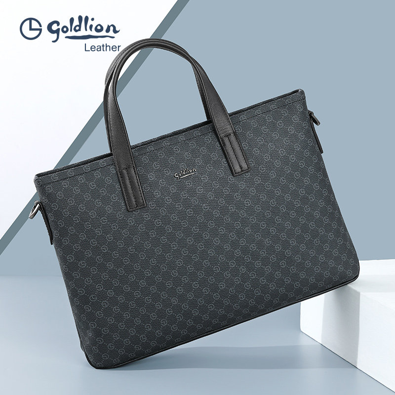 金利来2023新款商务大容量公文包 金利来箱包男士包袋