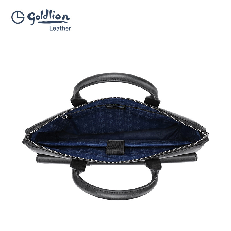 金利来新款商务大容量手提包公文包 金利来箱包男士包袋