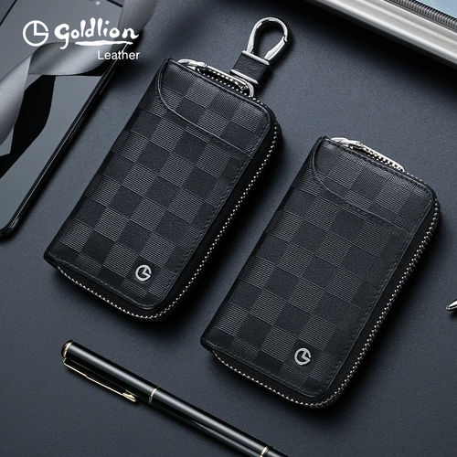 Ключница, кожаный замок, картхолдер, новая коллекция, из натуральной кожи, воловья кожа