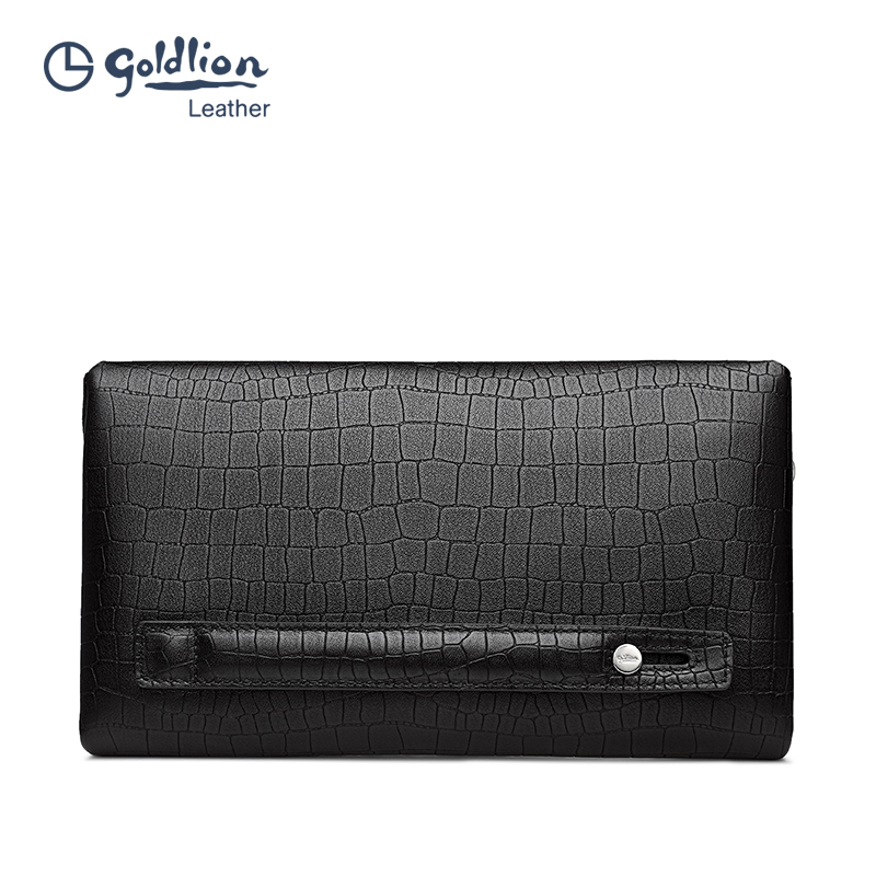 金利来2023新款商务休闲男潮手拿包 金利来箱包男士包袋