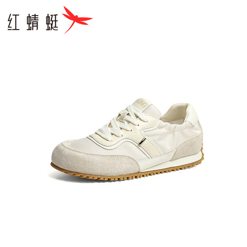 红蜻蜓阿甘鞋女款2025秋季新款女鞋时尚软底德训鞋慢跑休闲运动鞋 - 图0