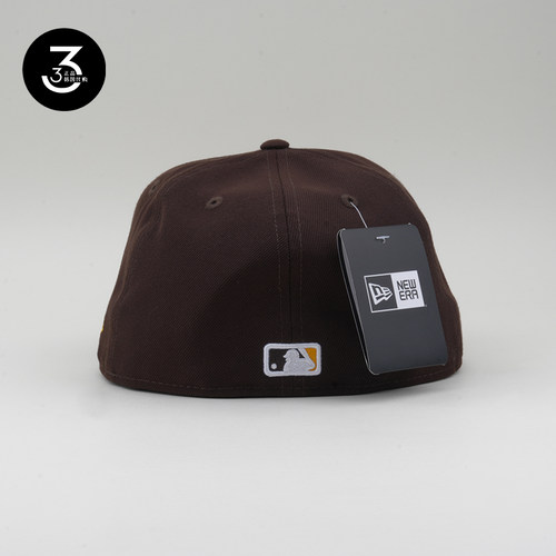 韩国代购NEWERA纽亦华5950平沿全封闭棒球帽MLB圣迭戈教士59FIFTY - 图1