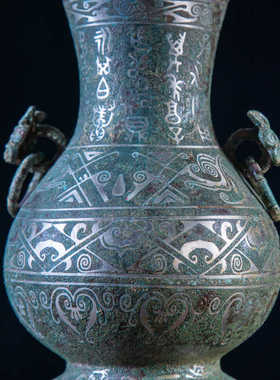 商务礼品客厅摆件立鸟壶铜器