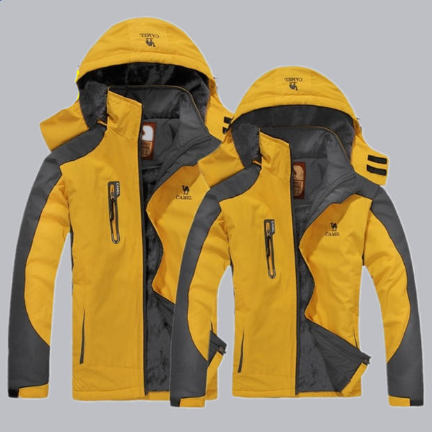 加绒加毛夹棉冬季冲锋衣保暖御寒滑雪服军绿色防水冷库棉衣男女款 加绒加毛夹棉冬季冲锋衣保暖御寒滑雪服军绿色防水冷库棉衣男女款