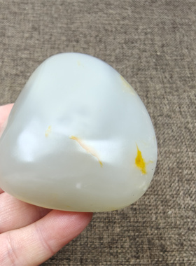 新疆和田玉山料青海料青白玉原石修型挂件把件保真支持全国复验