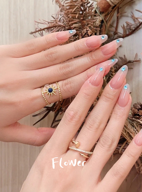 埃及风小众气质八芒星青金石孔雀石钛钢戒指复古精致设计感度假风