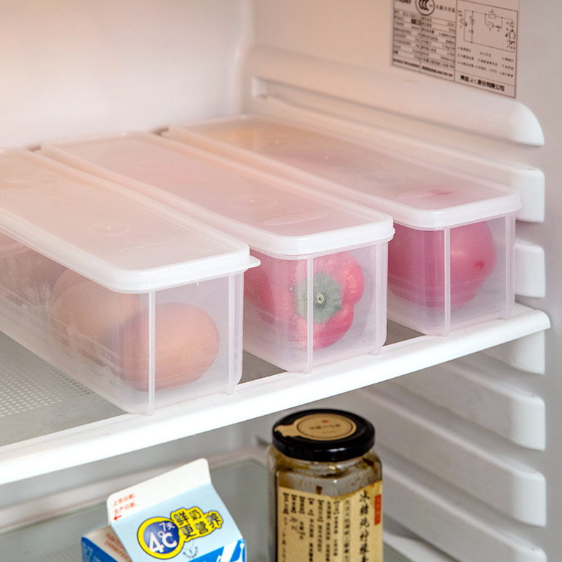 厨房塑料密封日式筷子筒意大利面条挂面保鲜储冷藏盒餐具食物收纳高清大图