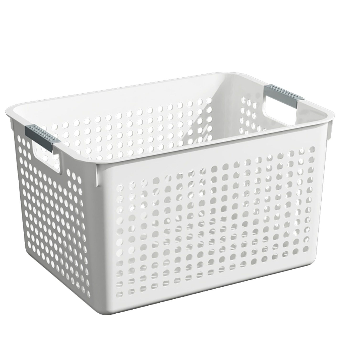 零食杂物收纳箱玩具整理筐家用塑料储物盒厨房橱柜篮子桌面置物箱