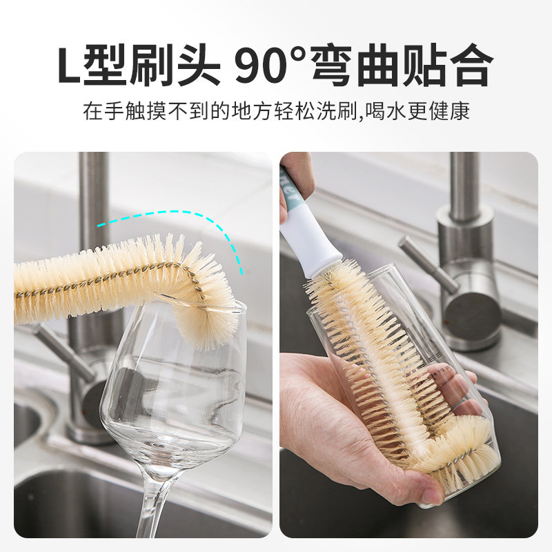 杯刷水杯清洗神器多功能无死角洗杯子专用刷婴儿奶瓶刷木柄清洁刷,淘宝优惠券,粉丝福利购,淘宝优惠卷