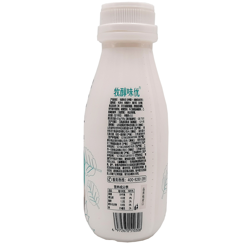 椰子汁310ml*12瓶鲜椰肉汁椰汁饮料水生榨椰汁果肉风味饮品汁整箱 - 图3