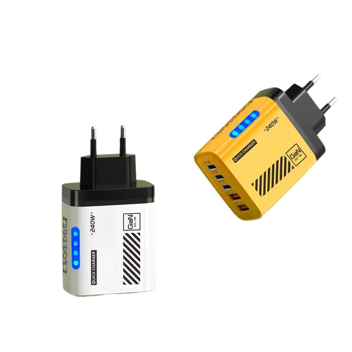 跨境240w双USB+3PD充电器 适用苹果华为手机充电器智能快充充电头,淘宝优惠券,粉丝福利购,淘宝优惠卷