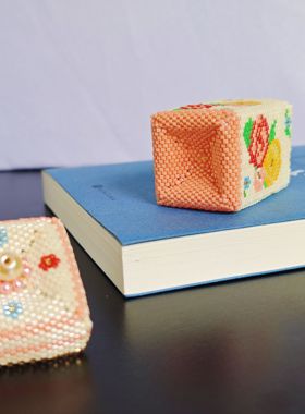 桌面书房古董珠摆件春日日系