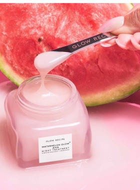 Glow Recipe西瓜果酸亮肤睡眠面膜Watermelon Glow嫩肤紧致晚面霜