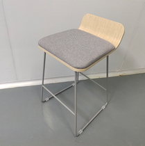 Huawei Specialty Shop Business Hall Experience Desk Special Stool 3 6 Comprehensive Shop Stools Bar Stool wood grain color backrest stool