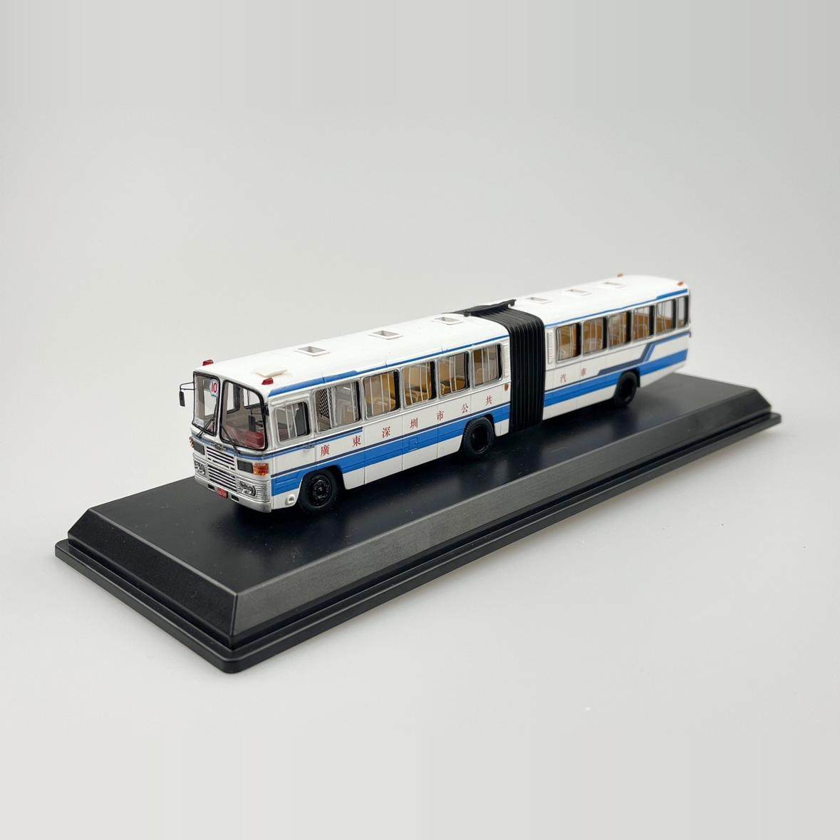 1/76 广州牌GZK6142E铰接公共汽车公交巴士厂车版深圳公交版 树脂 - 图3