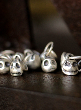 项链925纯银情侣小吊坠可爱呆萌