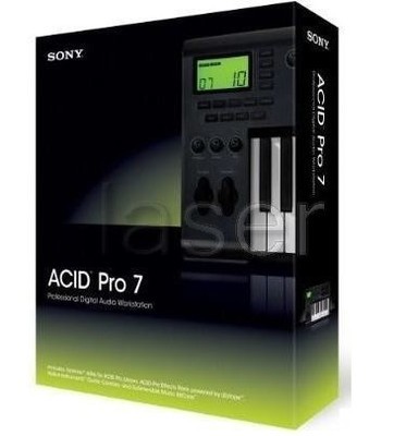 ACID4070中文汉化版串烧制作软件新手DJ教程舞曲串烧制作教程