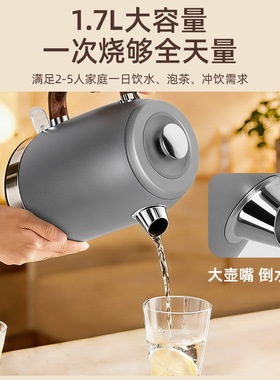纯钛热水壶烧水壶容量内外全钛