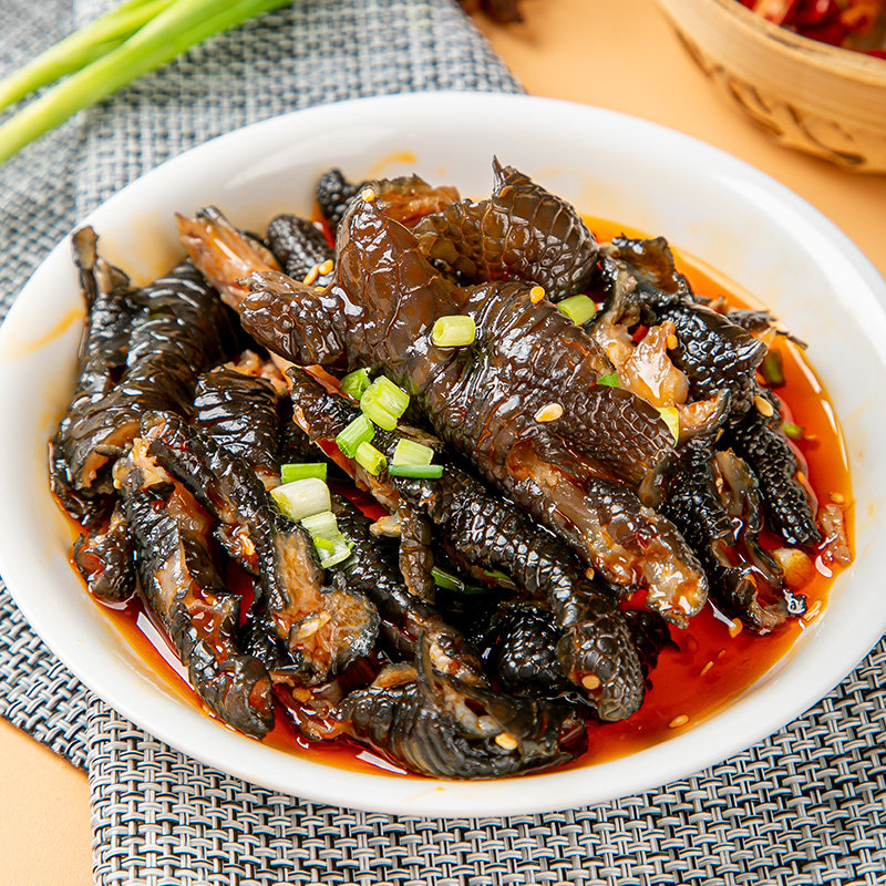 益旺麻辣鸡脚250g凉拌香辣无骨脱骨去骨鸡爪酒店餐饮凉菜冷盘菜,淘宝优惠券,粉丝福利购,淘宝优惠卷