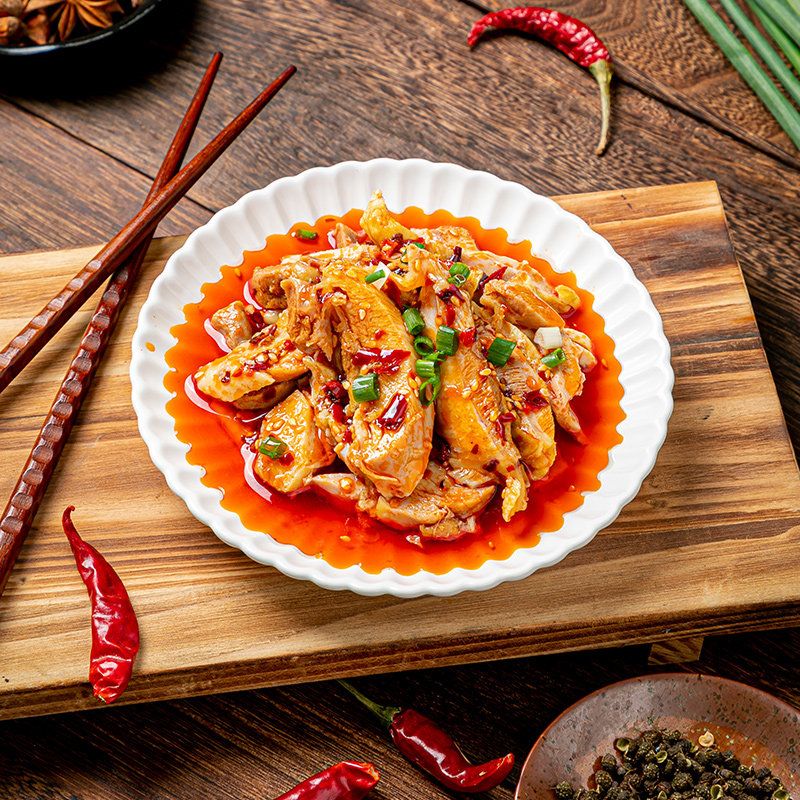 益旺椒麻鸡280g四川香辣鸡肉酒店餐饮凉拌菜冷盘菜熟食小吃麻辣鸡,淘宝优惠券,粉丝福利购,淘宝优惠卷