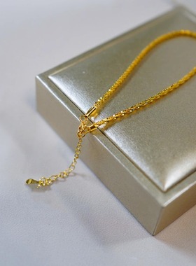 镀真金波光粼粼手链小众轻奢