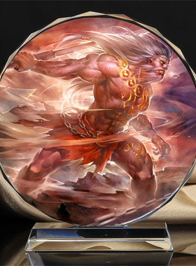 礼物人偶水晶模型工艺品