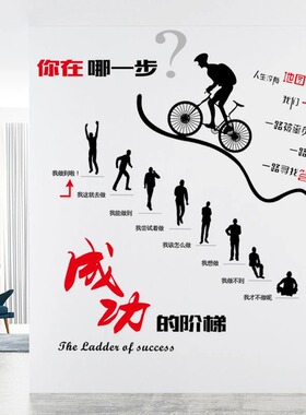 中学教室班级文化布置墙贴励志标语六年级培训班墙面装饰初中贴画