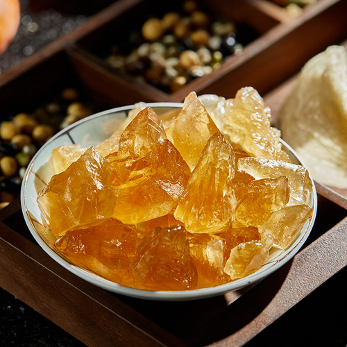 古方老冰糖罐装手工甘蔗冰糖块食用家用黄冰糖小粒天然冰糖泡茶 - 图1
