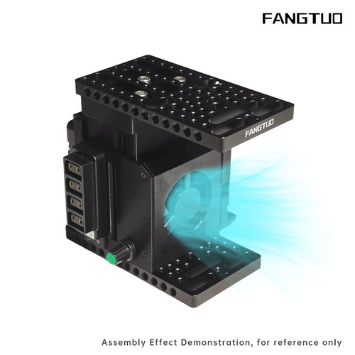 方拓套件 适用索尼FX3 A X30 佳能R5C C50电影机 兔笼V口电池套件 - 图1