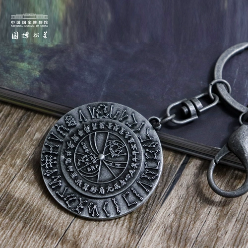 Китайский музей, креативный брелок, подвеска подходит для мужчин и женщин, подарок на день рождения