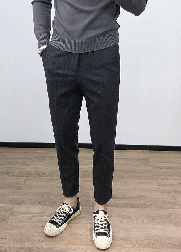 秋冬季毛呢裤男九分裤垂感商务休闲西裤大码胖子显瘦加厚西装长裤,淘宝优惠券,粉丝福利购,淘宝优惠卷
