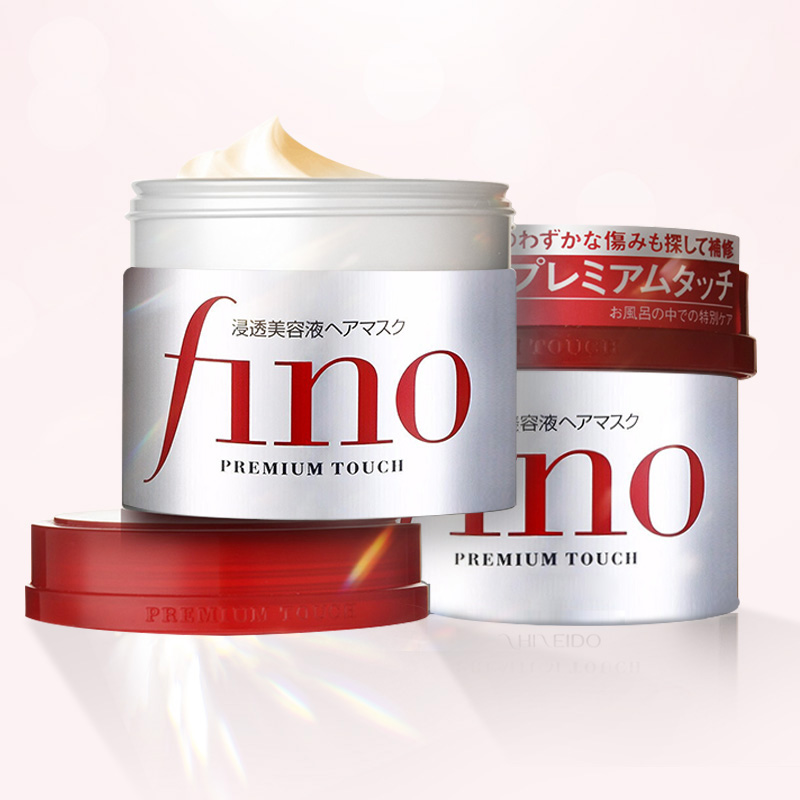 正品日本芬浓Fino改善干枯毛躁修复免蒸倒膜护发素精华发膜230g*2 - 图2