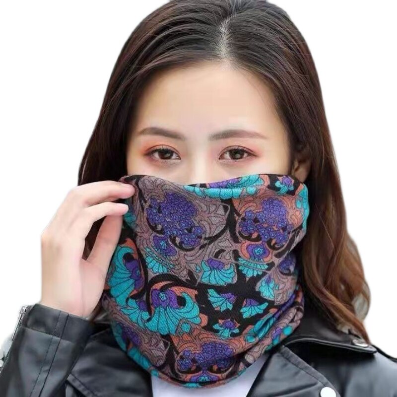 秋冬围脖围巾帽子护脖套百搭多功能头套面罩扭扭帽男女通用月子帽,淘宝优惠券,粉丝福利购,淘宝优惠卷