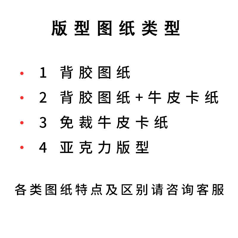 素元创手工diy皮具版型图纸凯莉包皮包图纸样带斩孔免裁卡纸版型-图0